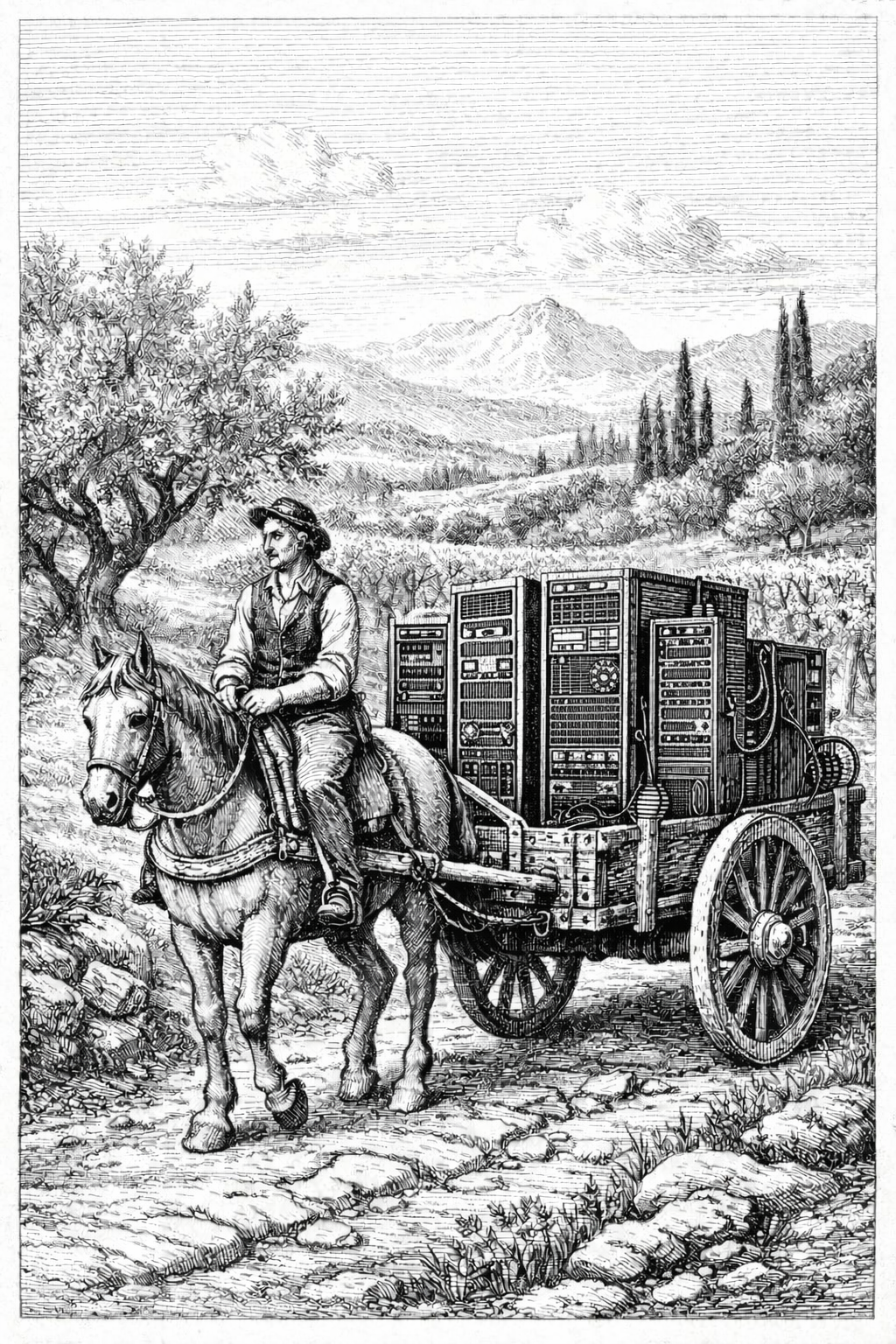 Ma méthode, illustration gravure